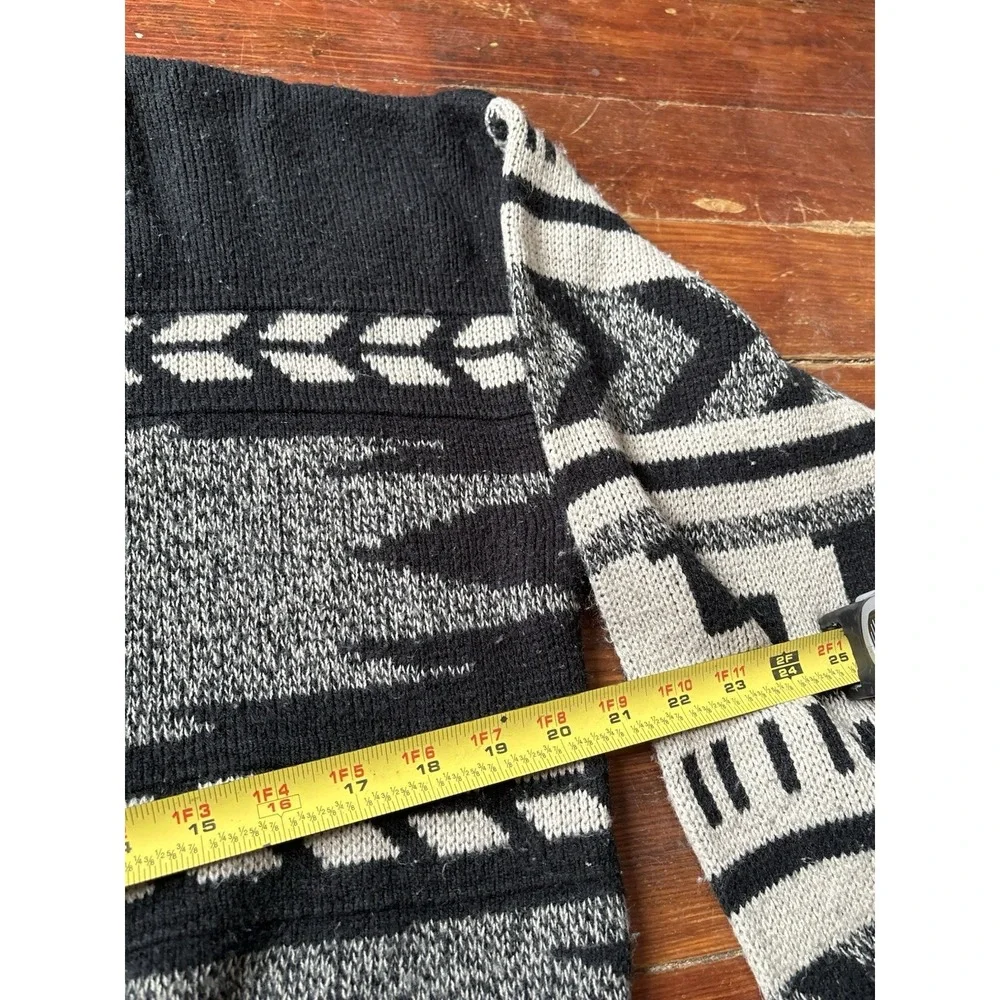 Vintage Ash Creek Trading Mens M Geometric Grandpa Knit 100% Acrylic 90s Retro